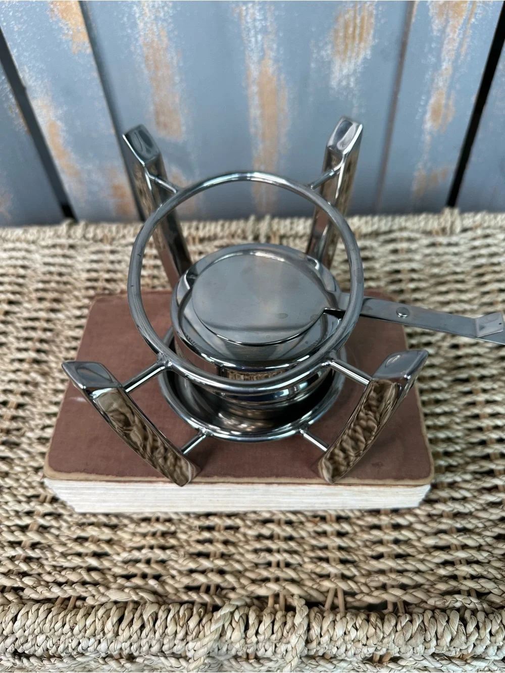 All-Clad Fondue Pot Stainless Steel Cast Aluminum Insert 3 1/2 Qt. NWOB